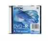 DVD-R TDK        4.7ГБ, 16x, 20шт., Slim Case, (DVD-R47SCED-L), записываемый DVD диск