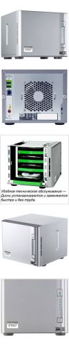 "(WDA4NC20000E) HDD Внешний накопитель Вестерн Диджитал ShareSpace, 2ТБ 3.5"" Gigabit Ethernet"