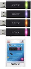 (USM4GL) Флэш-драйв 4ГБ SONY MicroVault CLICK Retail