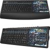 Клавиатура SteelSeries ZBoard WotLK (64044) (Wrath of the Lich King), USB, PS/2, игровая со спец. раскладкой, USB-хабом на 2 порта