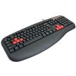 клавиатура A4-Tech MM G-600, игрова, универсаль,4х