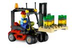 Lego 7733 Город Грузовой тягач и автопогрузчик