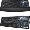 Клавиатура SteelSeries ZBoard WotLK (64044) (Wrath of the Lich King), USB, PS/2, игровая со спец. раскладкой, USB-хабом на 2 порта