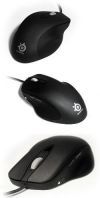 Мышь SteelSeries Ikari Laser (62001), лазерная, профессиональная игровая, USB, 3200 CPI(Сounts Per Inch), 40K SPS (Samples Per Sec), , LED-индикатор р