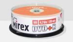 DVD+R Mirex 16-x 4.7Gb  25шт